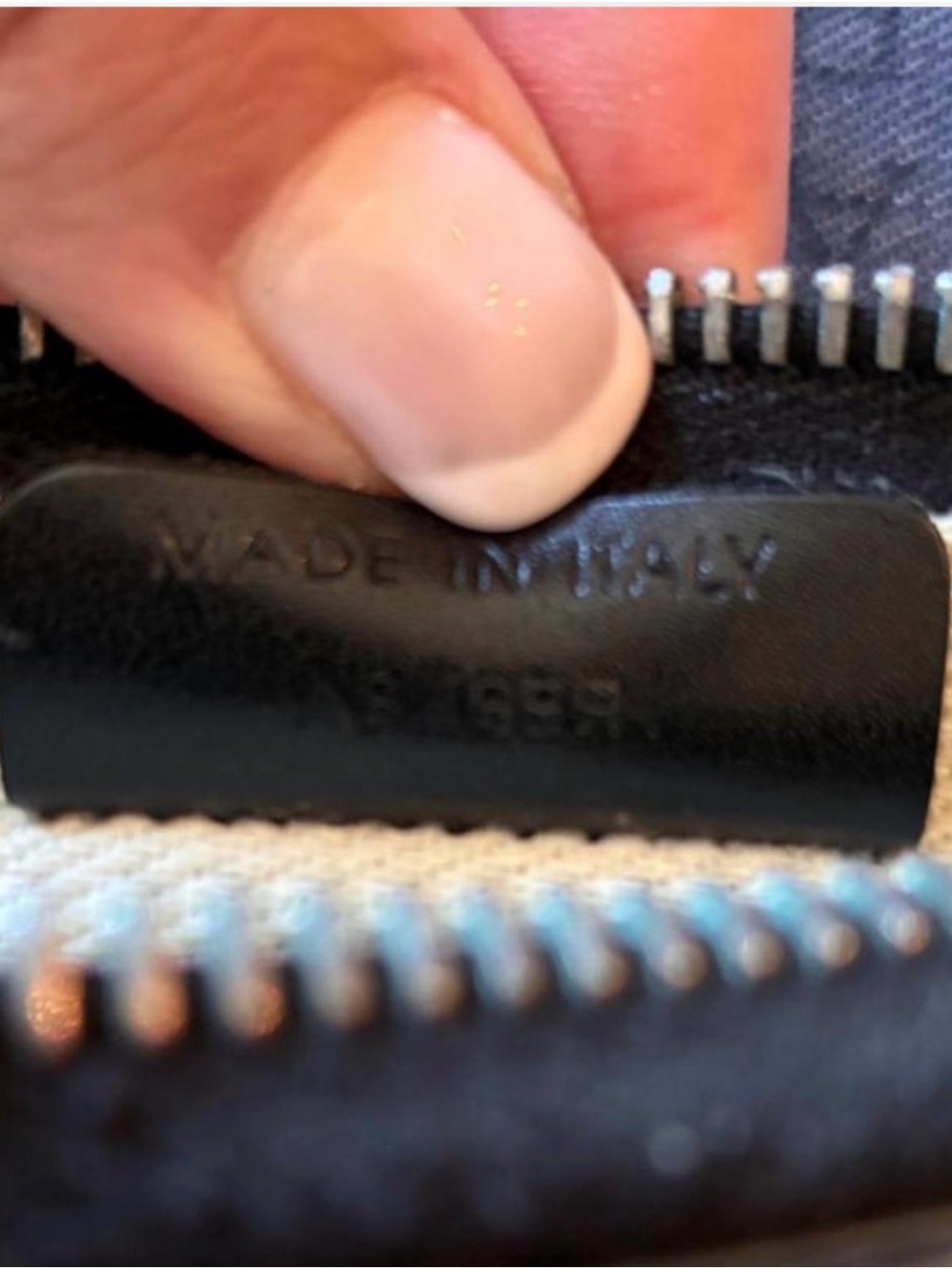 Bulgari Denim Canvas and Black Leather LOGOMANIA Crossbody mini bag - Picture 8 of 8
